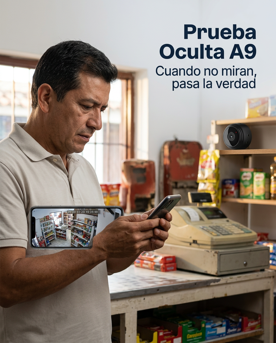 Cámara Prueba Oculta A9