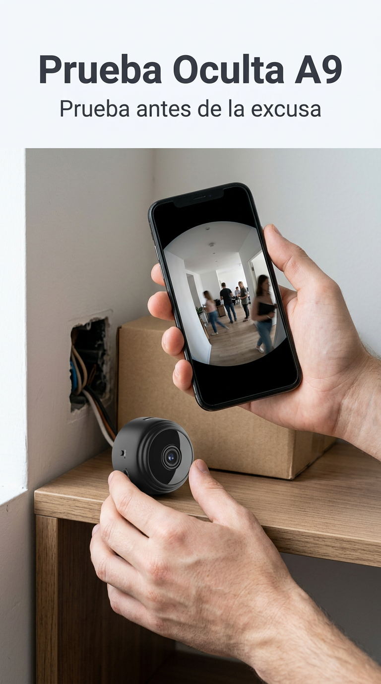 Cámara Prueba Oculta A9