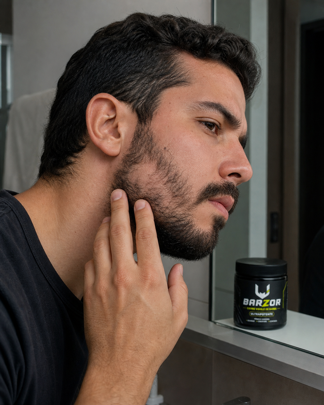 BARZOR | Cierre Visible de Barba